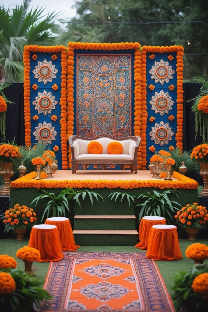 indian wedding haldi decor 2025